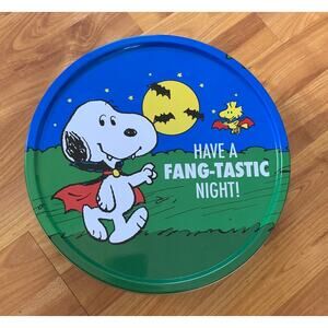 Peanuts Premiun Cookies Collectable empty tin‎